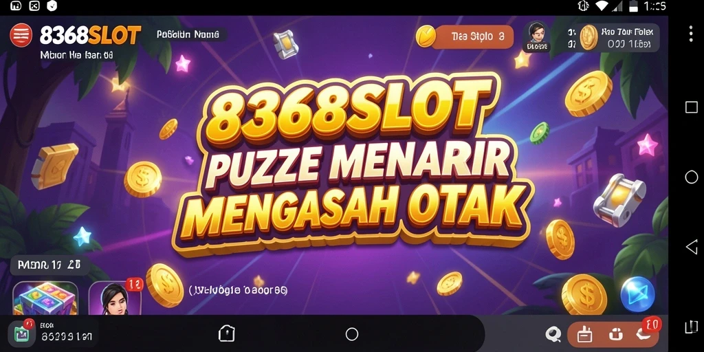 Gameplay menantang 8368SLOT dalam puzzle menarik.
