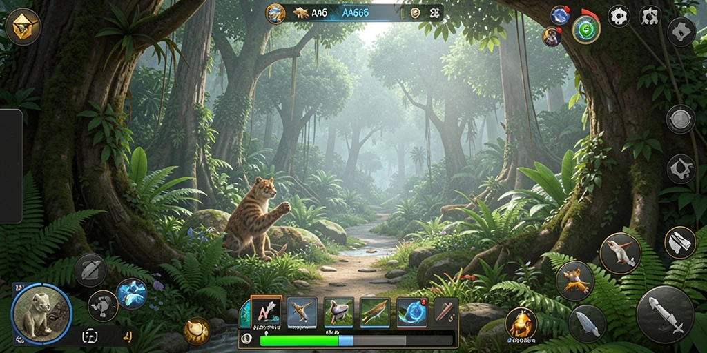 Gameplay seru dan strategis dalam AA666 dengan berbagai karakter.