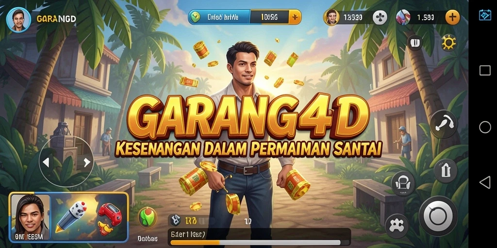 Screenshot GARANG4D menunjukkan gameplay yang penuh warna dan menyenangkan.