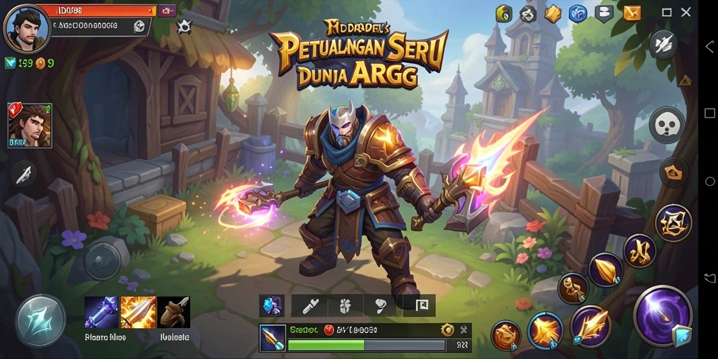 Gameplay seru ID098 dengan pertarungan dan petualangan yang mendebarkan.