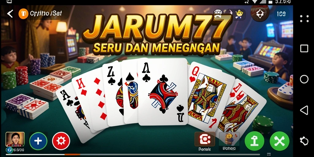 Tampilan gameplay JARUM77 dengan grafis yang memukau dan interaksi seru.