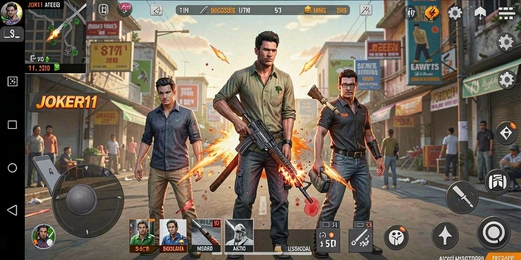 Screenshot utama JOKER11 menampilkan antarmuka user-friendly dan fitur pengingat yang efektif.