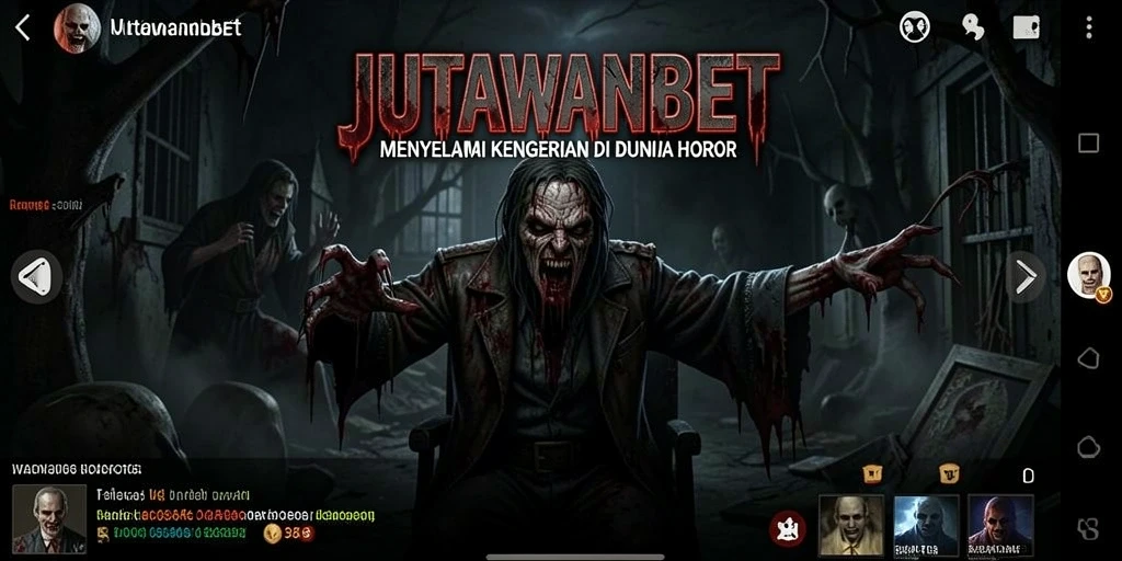 Tampilan gameplay JUTAWANBET yang mencekam dan penuh ketegangan.