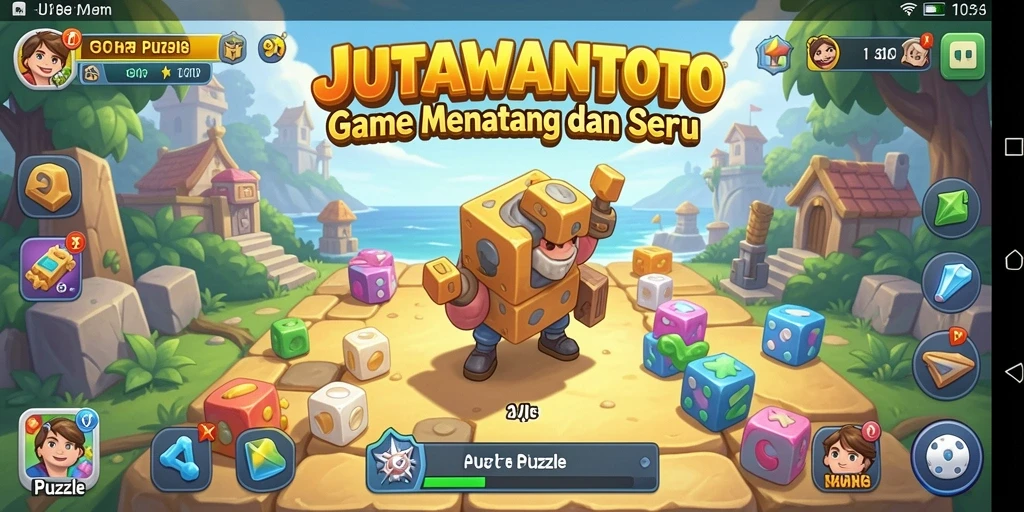 Tampilan gameplay JUTAWANTOTO yang menantang dan interaktif.