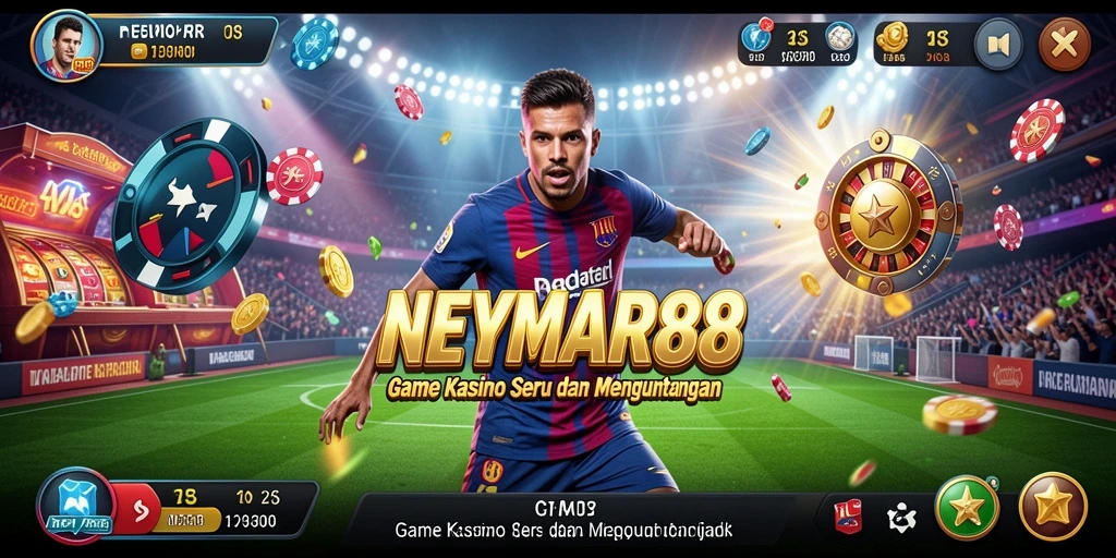 Tampilan gameplay yang memukau di NEYMAR88.