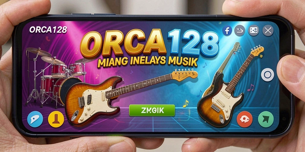 Screenshot ORCA128 menunjukkan gameplay interaktif yang menarik.