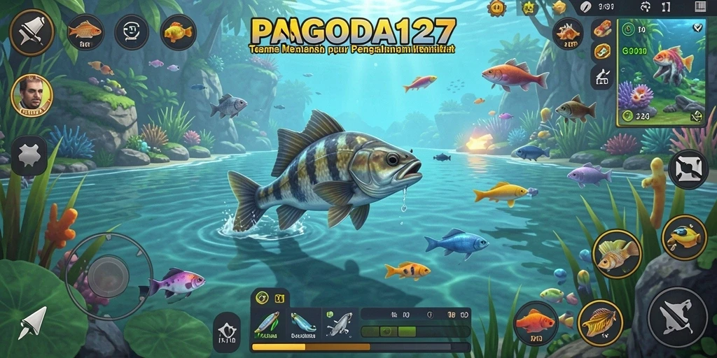 Tangkapan ikan yang menakjubkan dalam permainan PAGODA127.