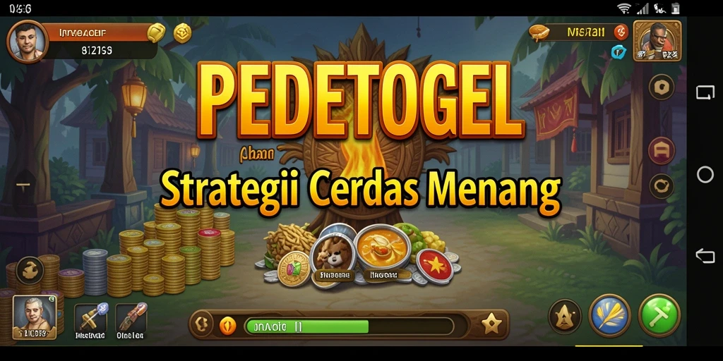 Tampilan gameplay PEDETOGEL yang mendebarkan dan penuh strategi.