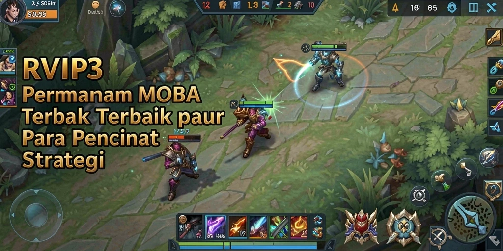 Gameplay seru dan mendebarkan dalam RVIP3.