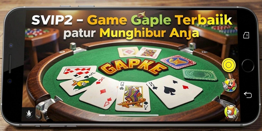 Tampilan gameplay Gaple yang seru di SVIP2.