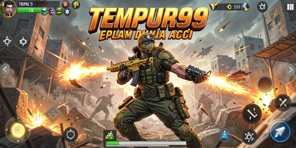 Gameplay menegangkan dengan grafis yang memukau dalam TEMPUR99.